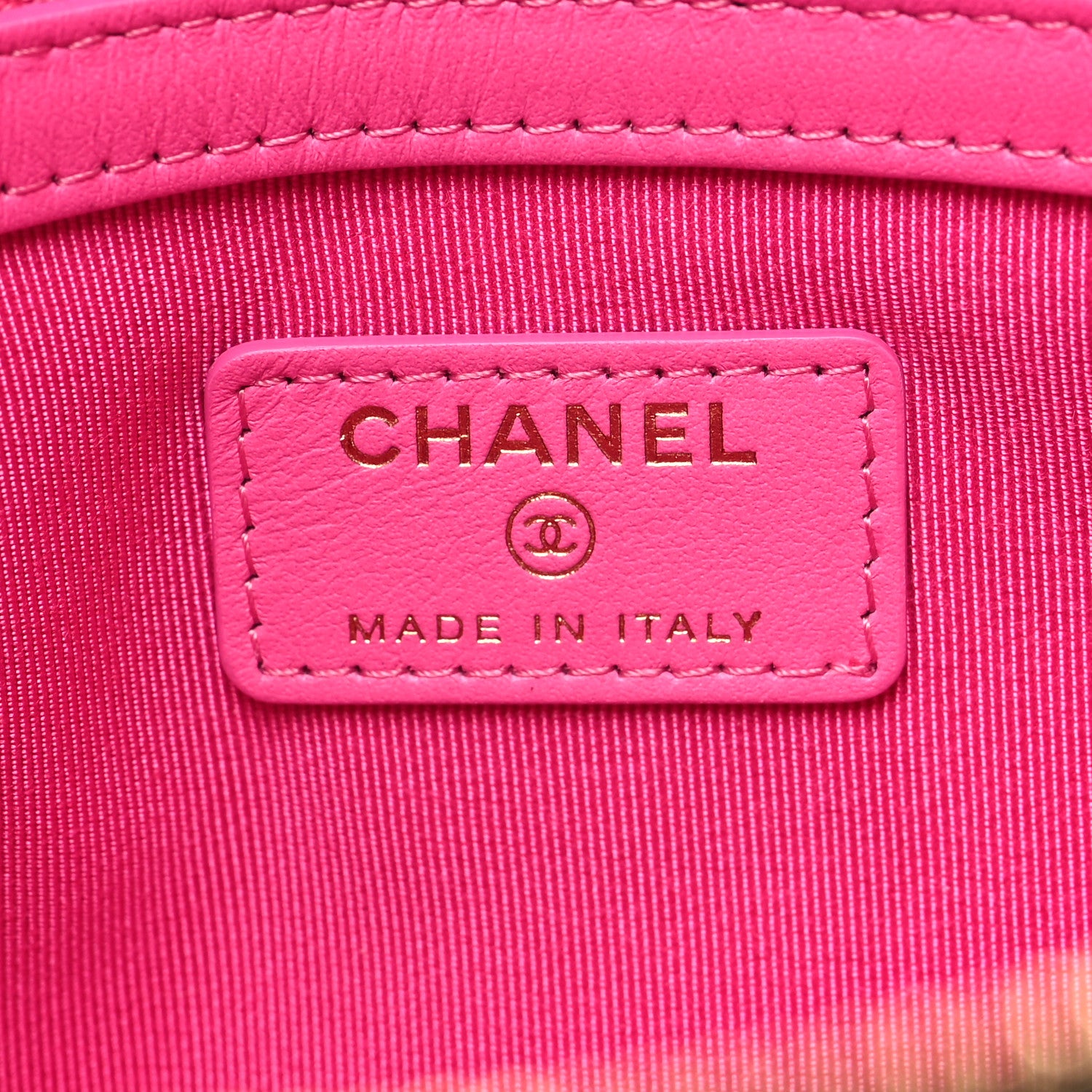 Chanel Fabric Quilted Neon Graffiti O Case Black Multicolor 6 of 10