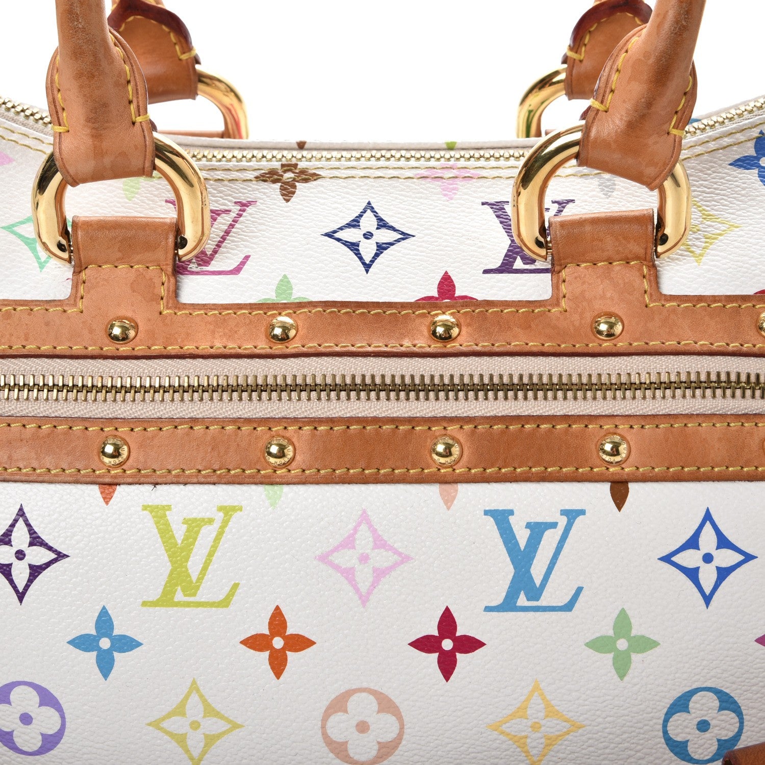 Louis Vuitton Monogram Multicolor Rita White 11 of 31