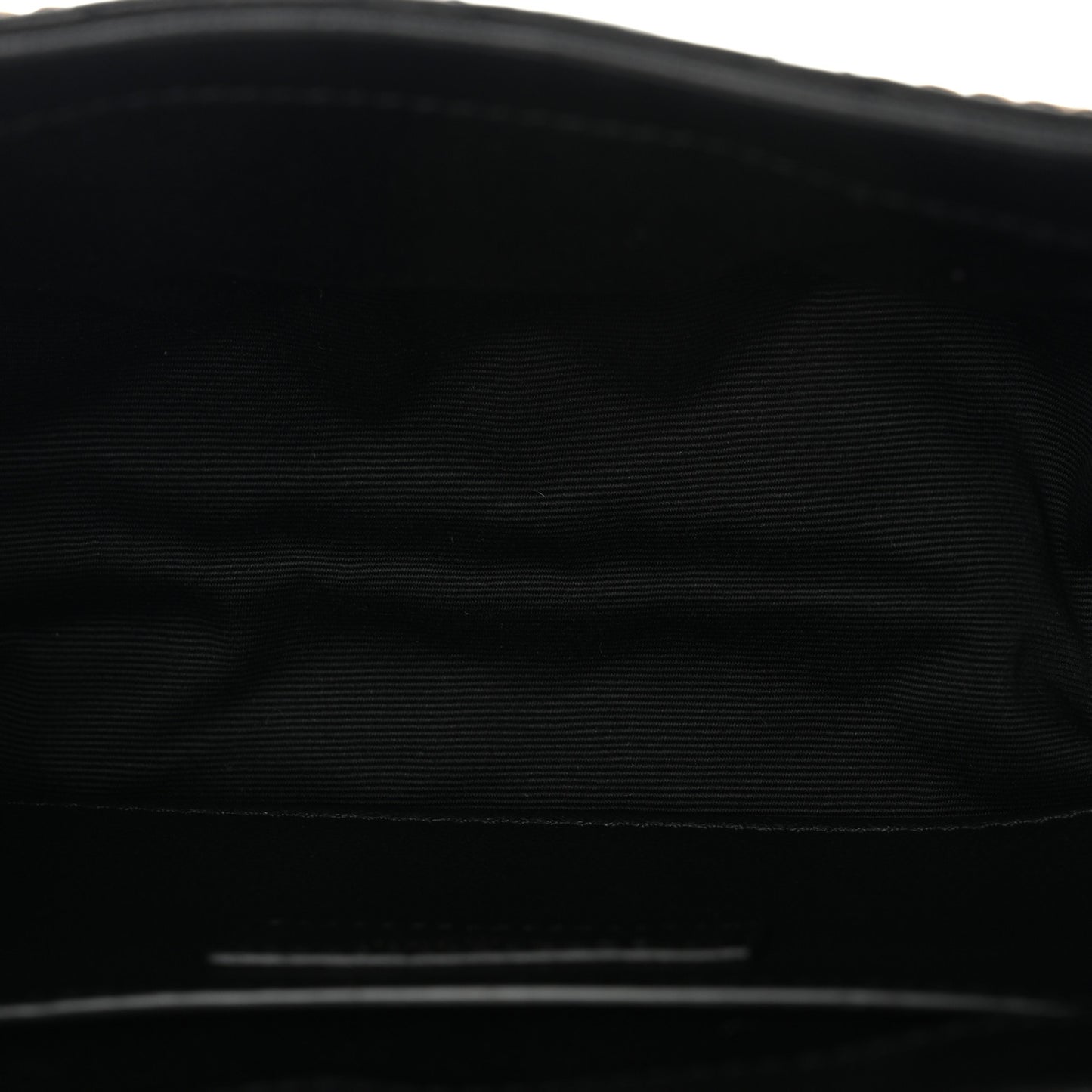 Lambskin Quilted Monogram Mini Nolita Black
