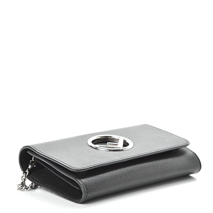 Fendi Vitello Cruise F is Fendi Wallet on Chain Black 4 of 11