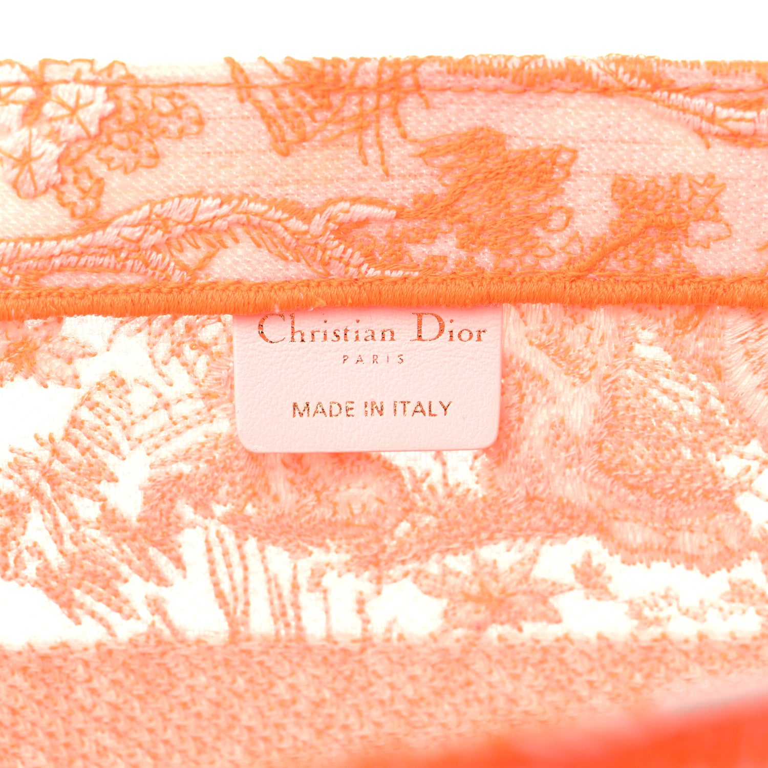 Christian Dior Transparent Canvas Embroidered Medium Dioriviera Toile De Jouy Book Tote 6 of 15
