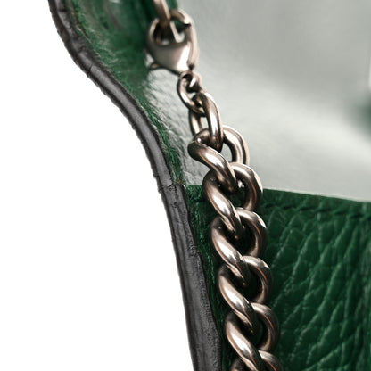 Gucci Calfskin Mini Dionysus Chain Wallet Emerald 14 of 18