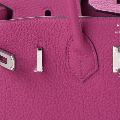 Hermes Togo Birkin 25 Rose Pourpre 26 of 37