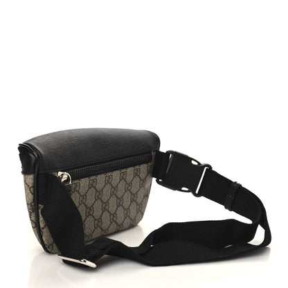 Gucci GG Supreme Monogram Belt Bag Black 3 of 7