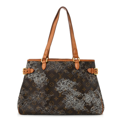 Louis Vuitton Monogram Dentelle Batignolles Horizontal Silver 1 of 10