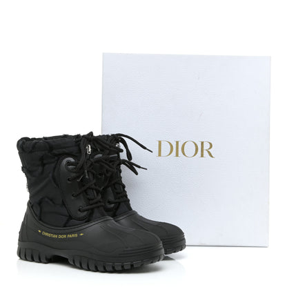 Christian Dior Rubber Nylon D-Venture Boots 37.5 Black 12 of 12
