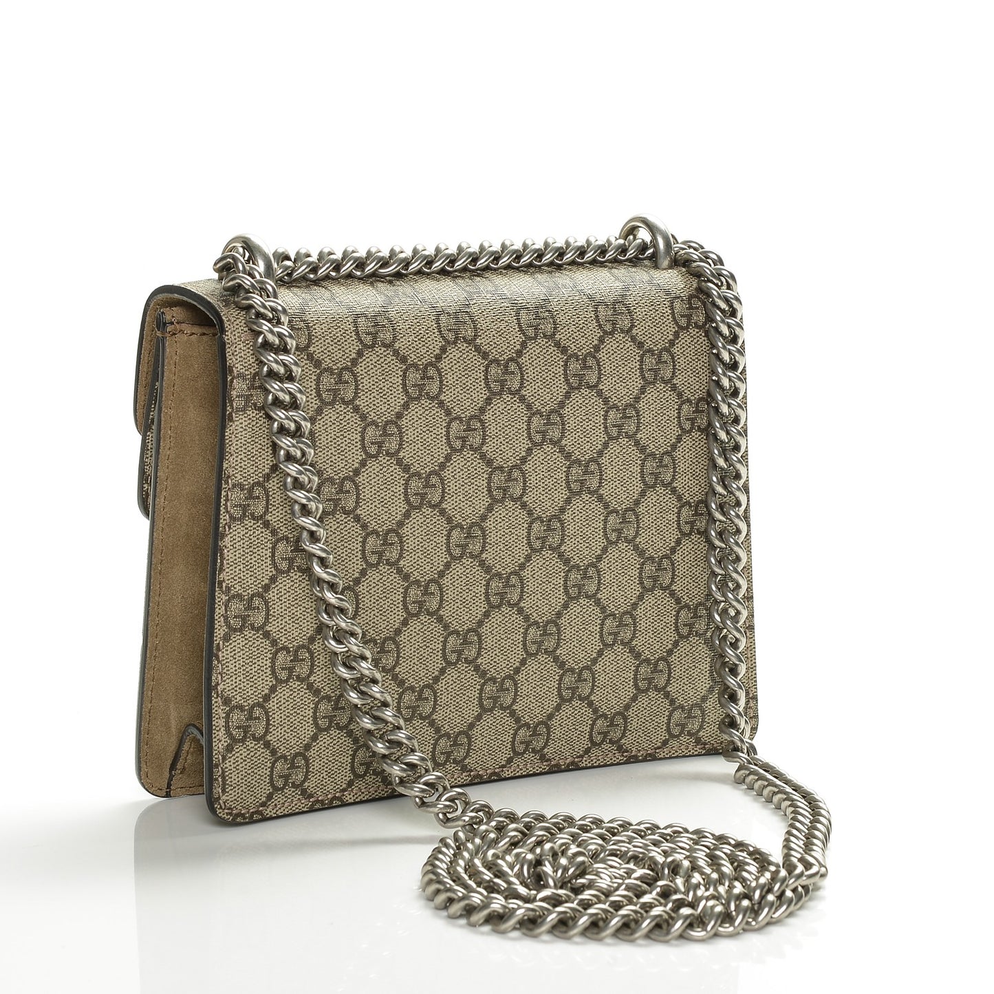 GG Supreme Monogram Mini Dionysus Shoulder Bag Taupe
