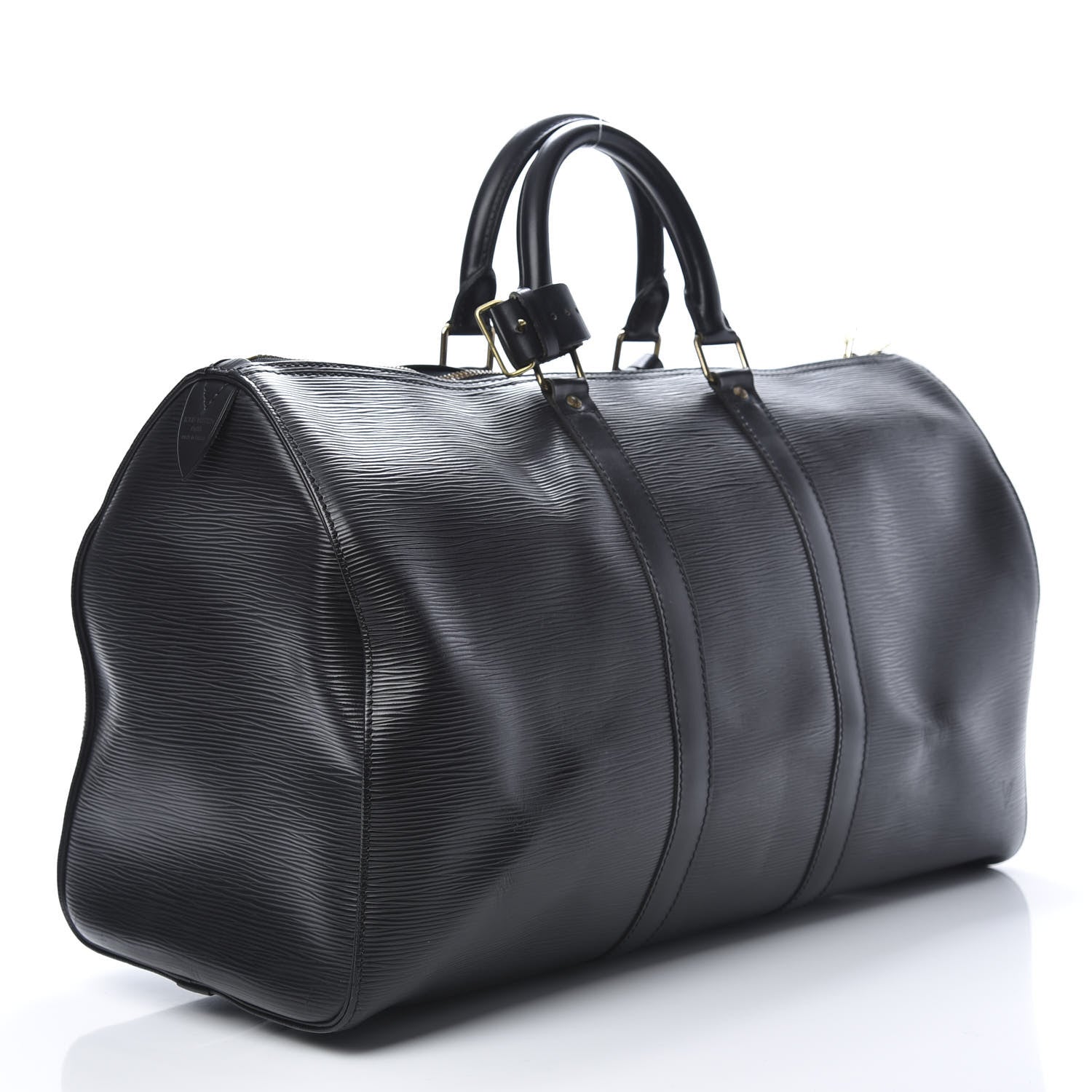 Louis Vuitton Epi Keepall 45 Black 2 of 15