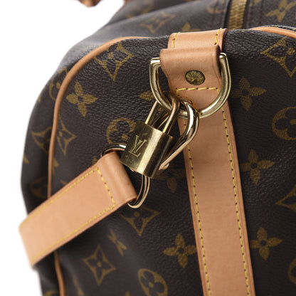 Louis Vuitton Monogram Keepall Bandouliere 55 9 of 11