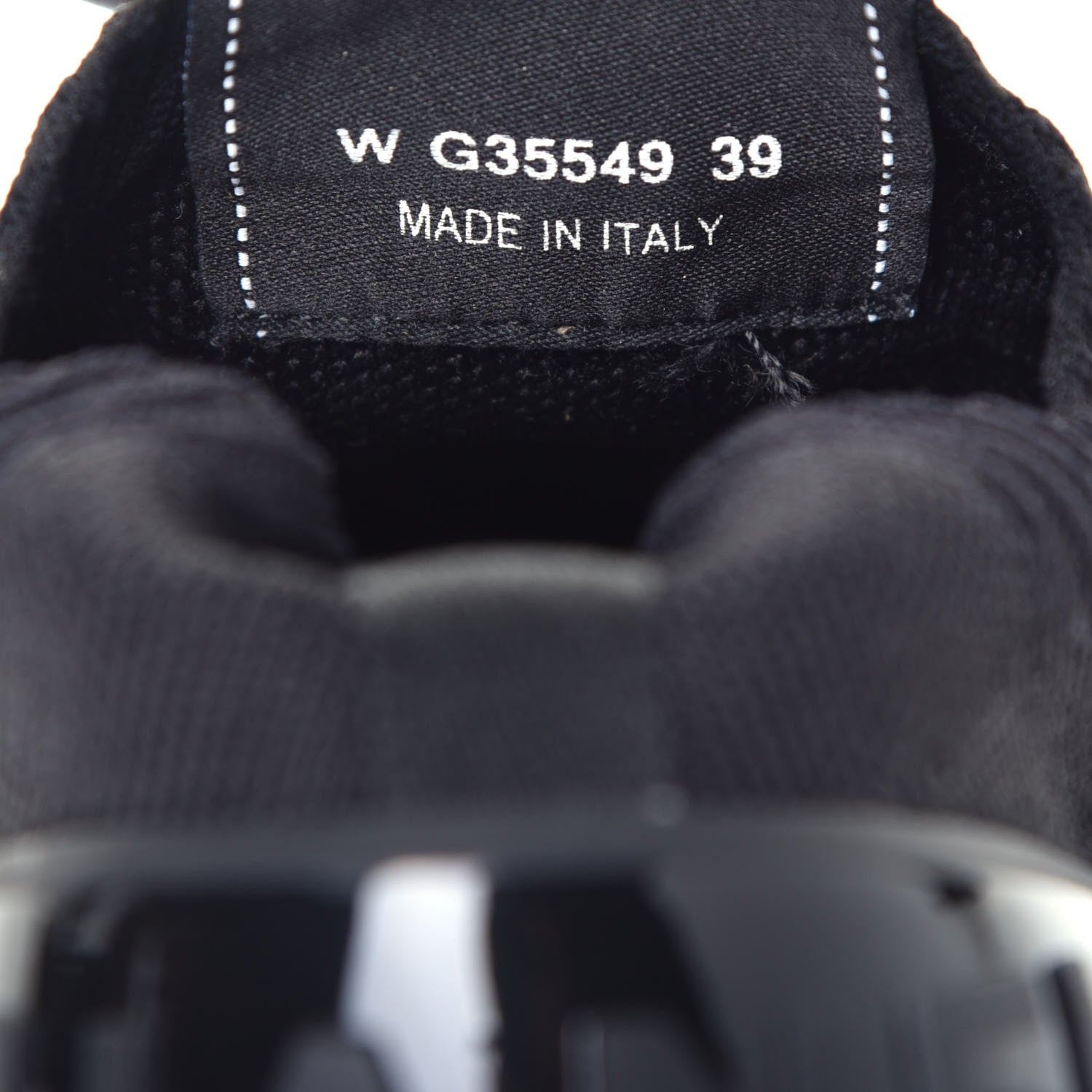 Chanel Fabric Logo Sneakers 39 Black 8 of 8