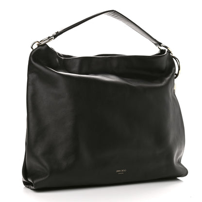 Jimmy Choo Smooth Calfskin Callie Hobo Bag Black 3 of 10