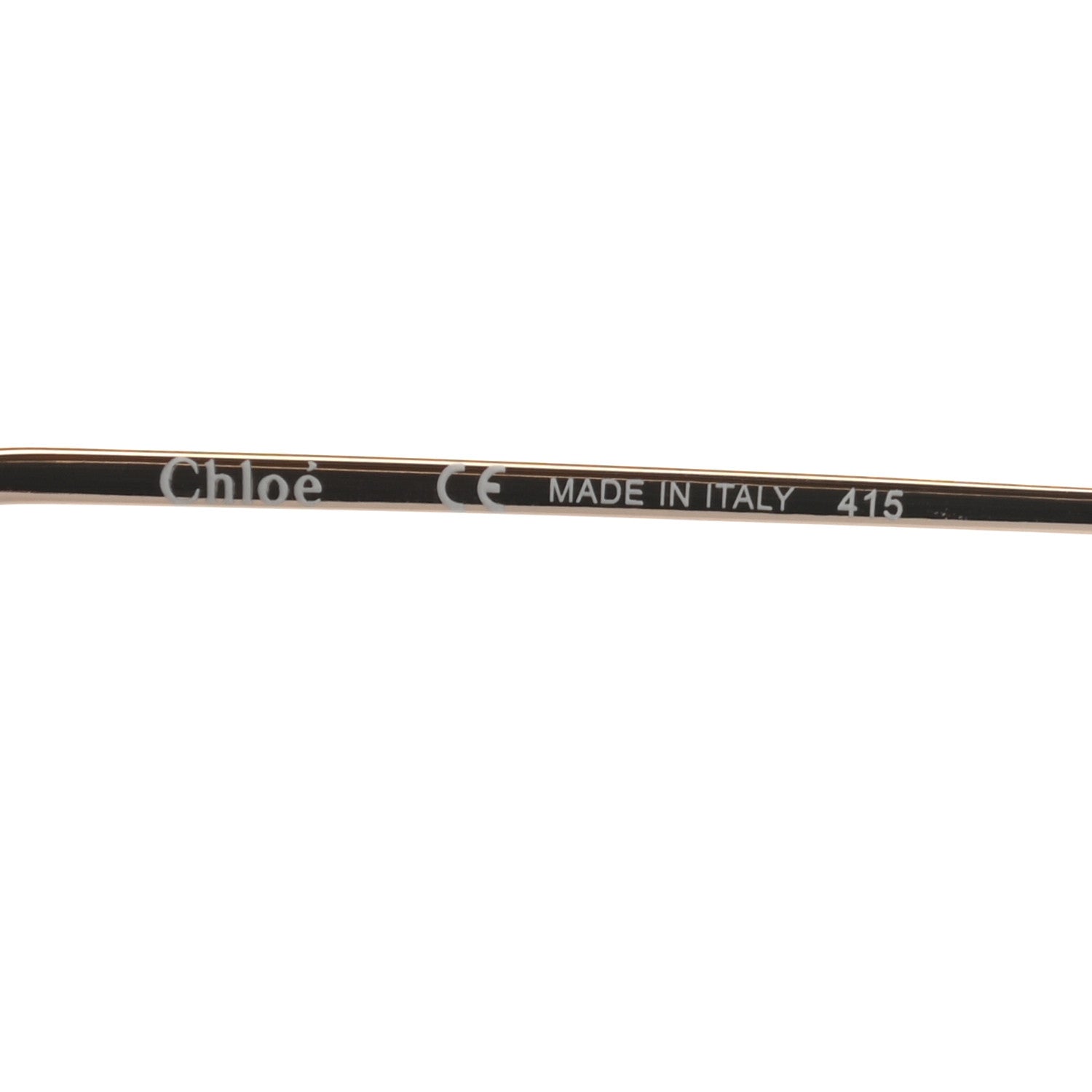 Chloe Oversized Round Carlina Sunglasses CE120S Gold 6 of 8