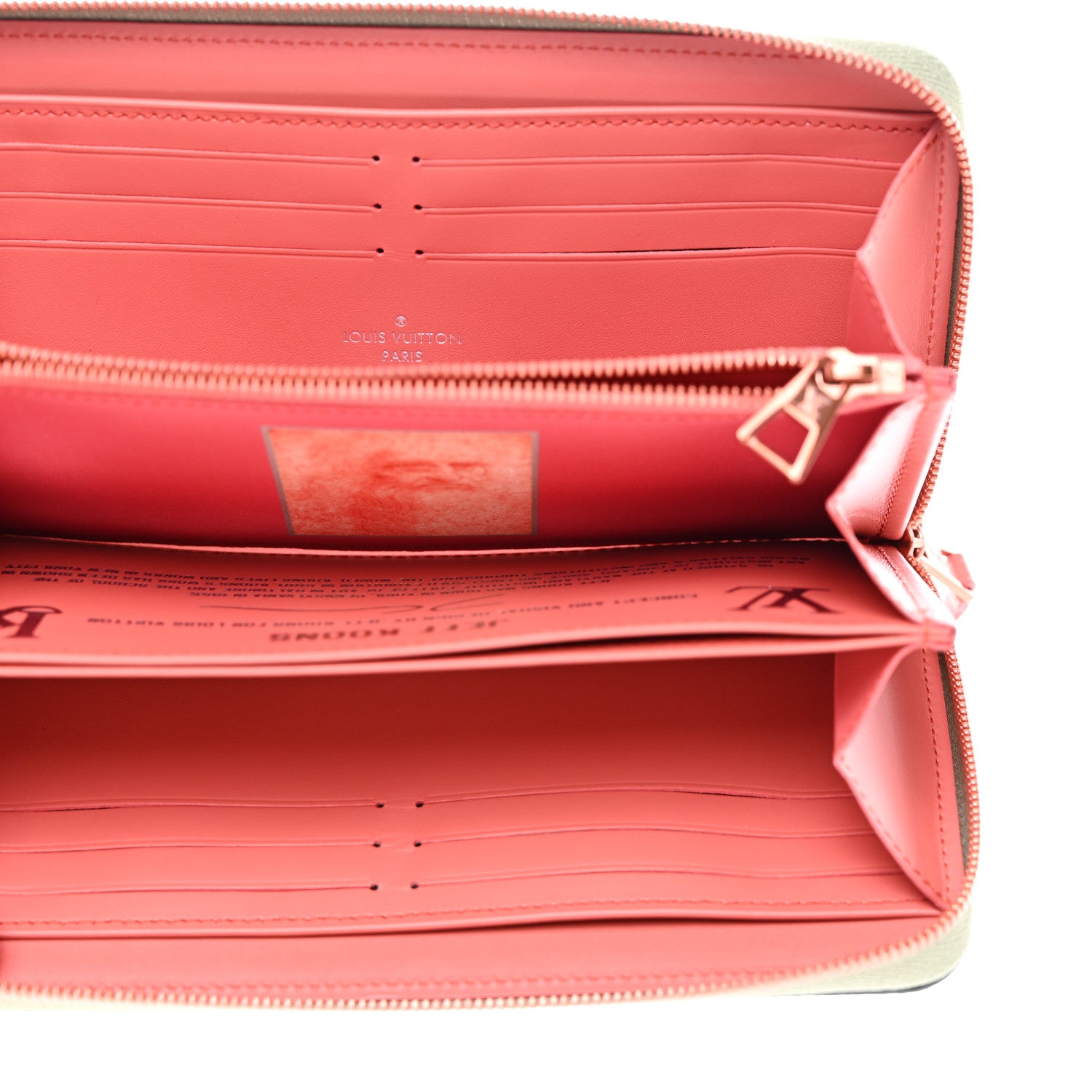 Louis Vuitton Masters Da Vinci Zippy Wallet 5 of 8