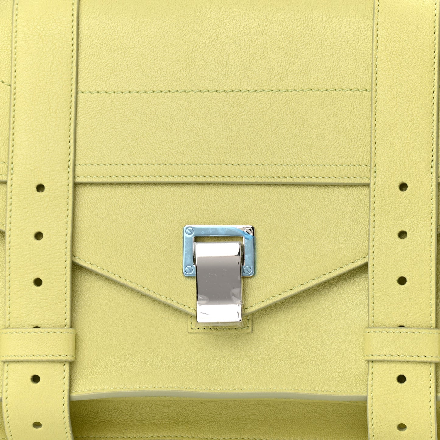 Lambskin Medium PS1 Satchel Pale Green