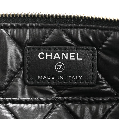 Chanel Metallic Calfskin Keyboard Pouch Black 6 of 7