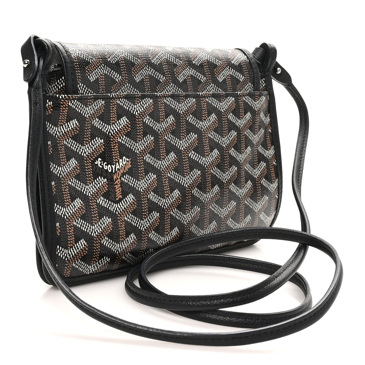 Goyard Goyardine Plumet Wallet Clutch Black 3 of 9