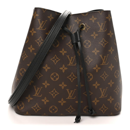 Louis Vuitton Monogram Neonoe MM Black 1 of 9
