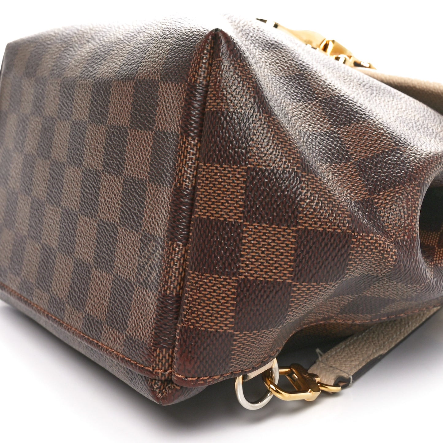 Damier Ebene Clapton Backpack Creme