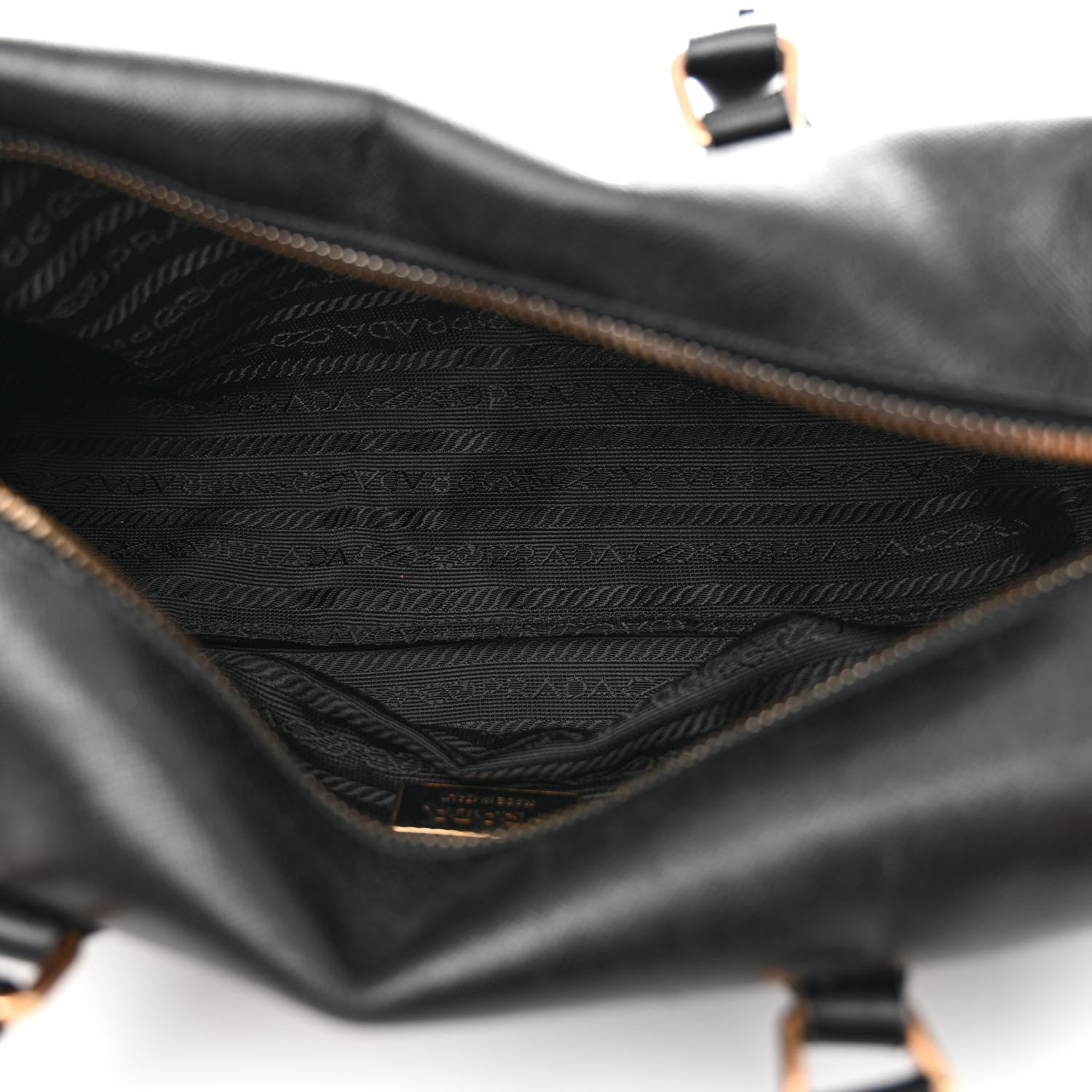 Prada Saffiano Rectangular Shoulder Bag Black 5 of 13