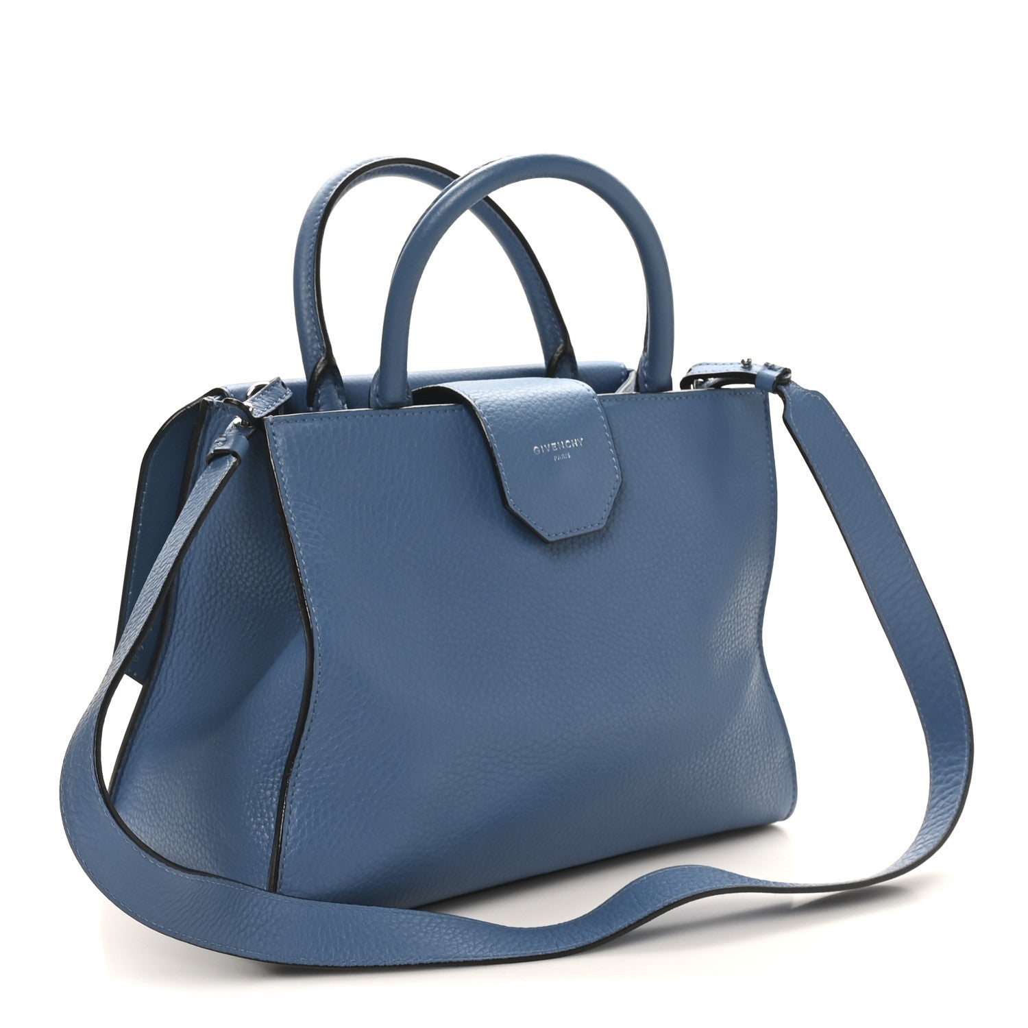 Givenchy Calfskin Small Obsedia Satchel Medium Blue 1862314