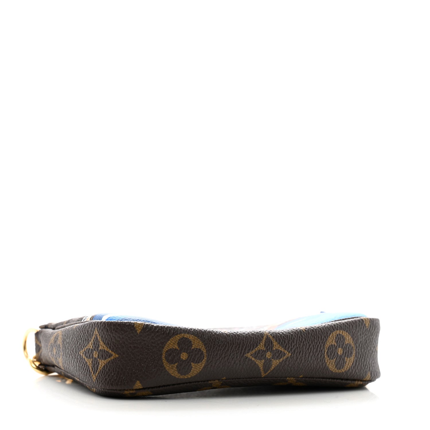 Louis Vuitton Monogram 2019 Christmas Animation Mini Venice Pochette Accessories Blue 4 of 11