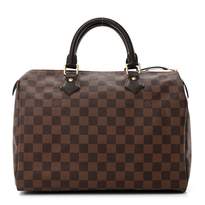 Louis Vuitton Damier Ebene Speedy 30 1 of 11