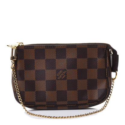 Louis Vuitton Damier Ebene Mini Pochette Accessories 1 of 4