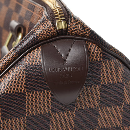 Louis Vuitton Damier Ebene Speedy 30 6 of 8