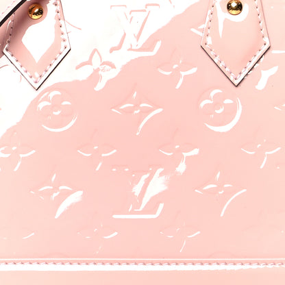 Louis Vuitton Vernis Alma BB Rose Ballerine 7 of 9
