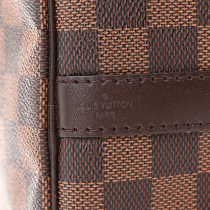 Louis Vuitton Damier Ebene Speedy Bandouliere 25 7 of 10