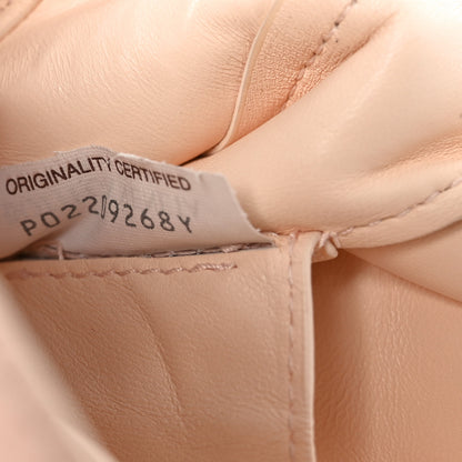 Bottega Veneta Calfskin Mount Envelope Bag Melon Washed 8 of 11