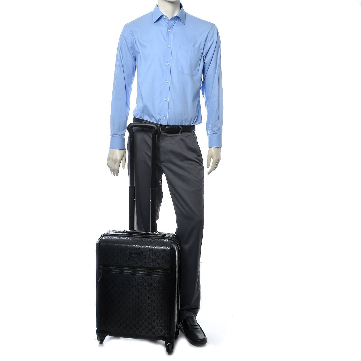 Imprime Monogram Carry On Suitcase Black