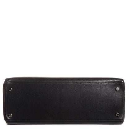 Hermes Evergrain Kelly Retourne 35 Black 7 of 28