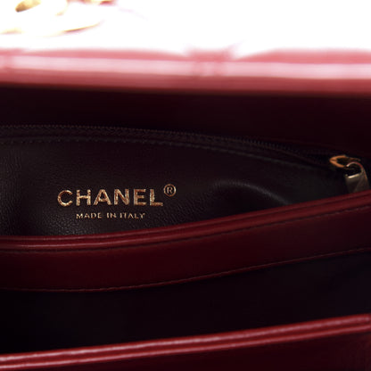 Chanel Lambskin Quilted Small Trendy CC Flap Dual Handle Bag Red 6 of 14