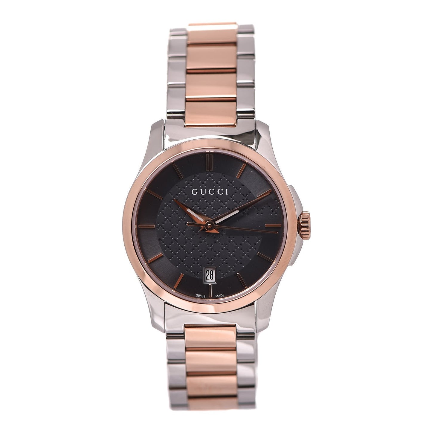 Stainless Steel 27mm 126.5 G-Timeless Quartz Watch Grey