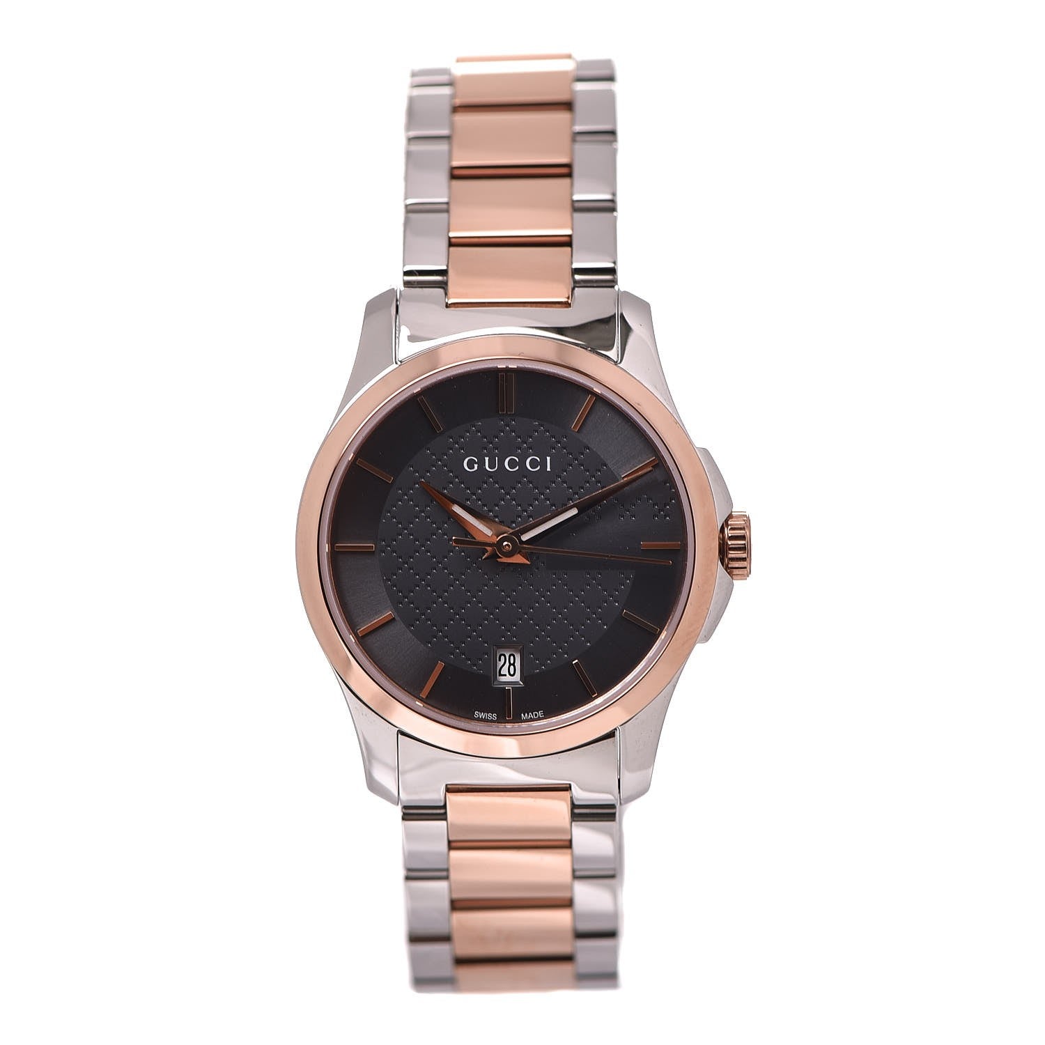 Gucci Stainless Steel 27mm 126.5 G-Timeless Quartz Watch Grey 1 of 5