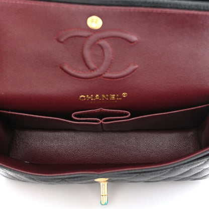 Chanel Caviar Quilted Small Double Flap Black 5 of 13