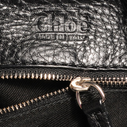 Chloe Leather Medium Paddington Satchel Black 11 of 12