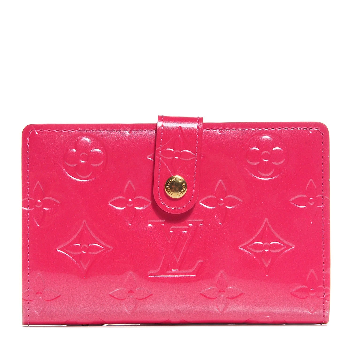 Louis Vuitton Vernis French Purse Wallet Framboise 1 of 8