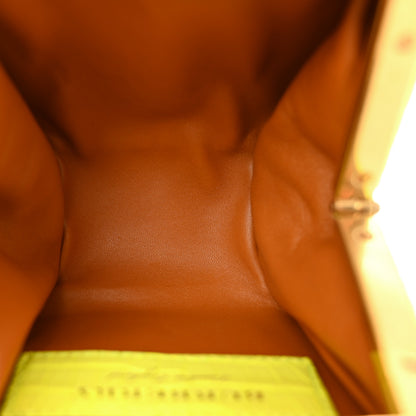 Burberry Alligator Mini Frame Bag Neon Yellow 5 of 10