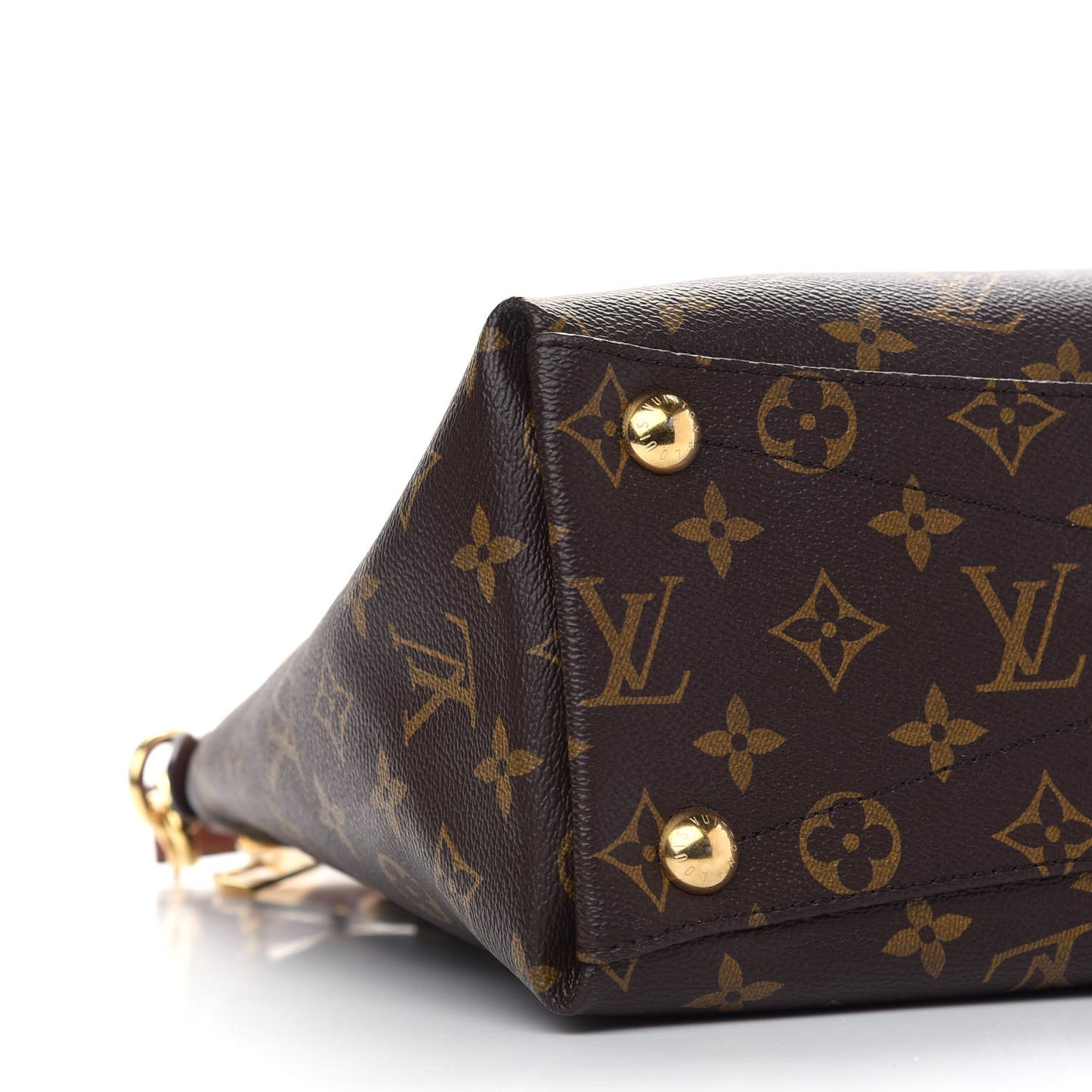 Monogram V Tote MM Black