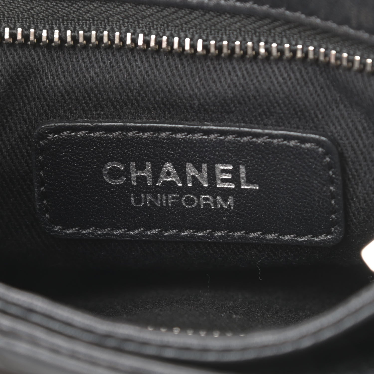 Chanel Aged Calfskin Quilted Crossbody Bag Black 6 of 10