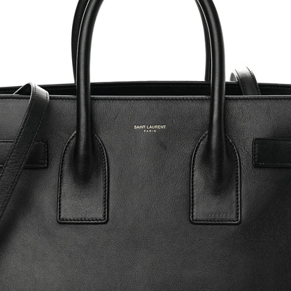 Saint Laurent Calfskin Small Sac De Jour Black 10 of 19