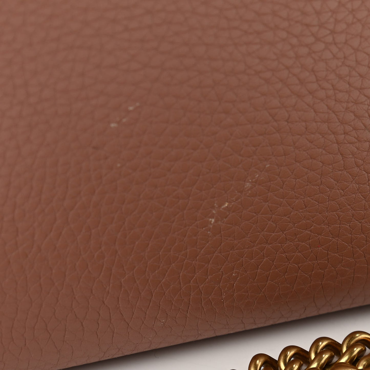 Cellarius Calfskin GG Marmont Chain Wallet Rosy Phard