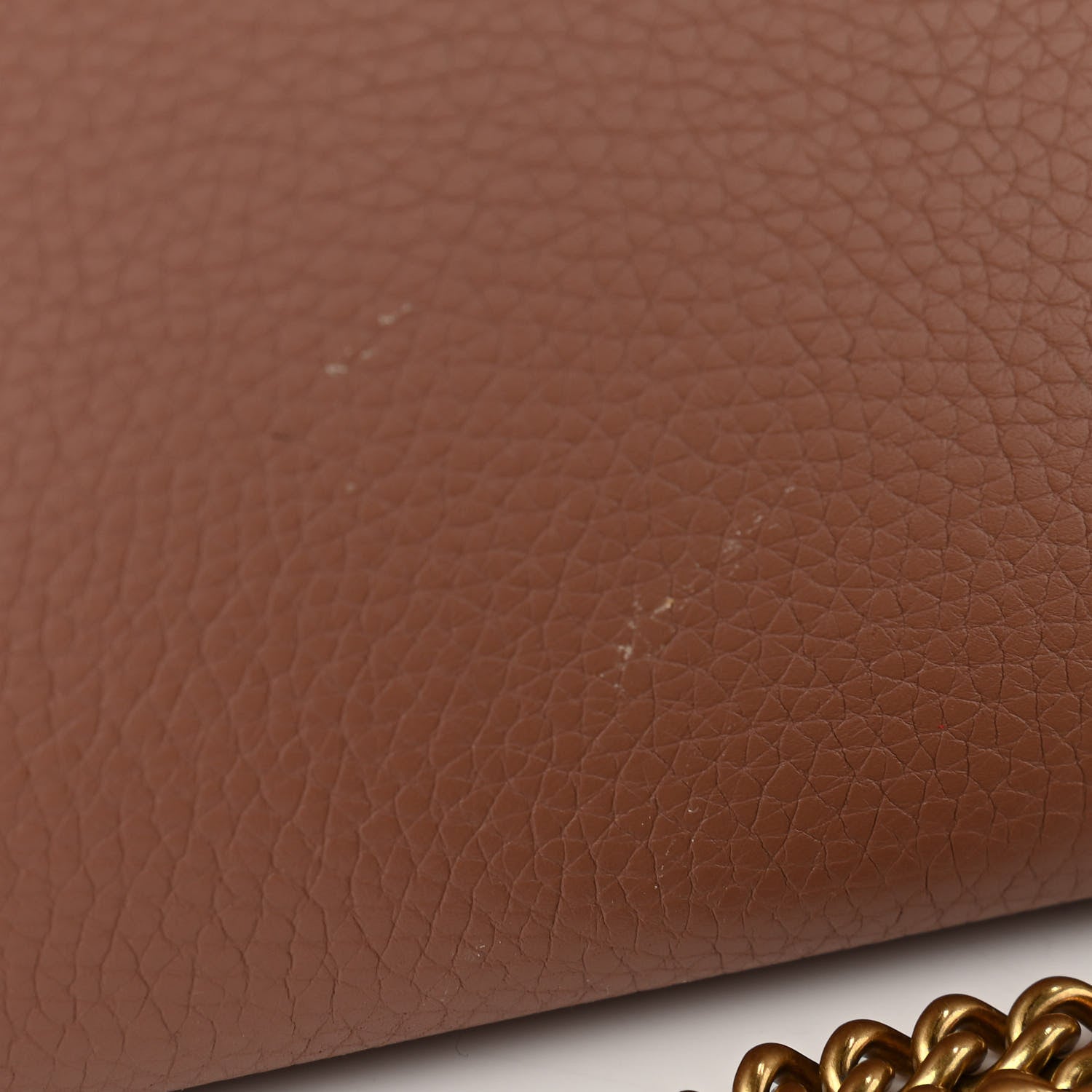 Gucci Cellarius Calfskin GG Marmont Chain Wallet Rosy Phard 11 of 13