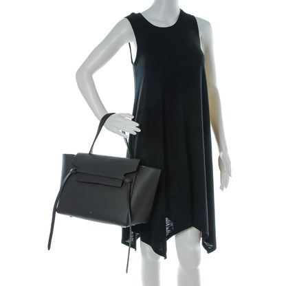 Celine Baby Grained Calfskin Small Belt Bag Dark Taupe 2 of 9