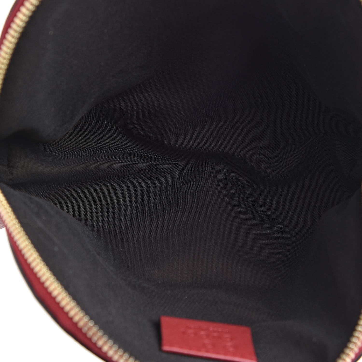 Gucci Microguccissima GG Cosmetic Case Red 5 of 9