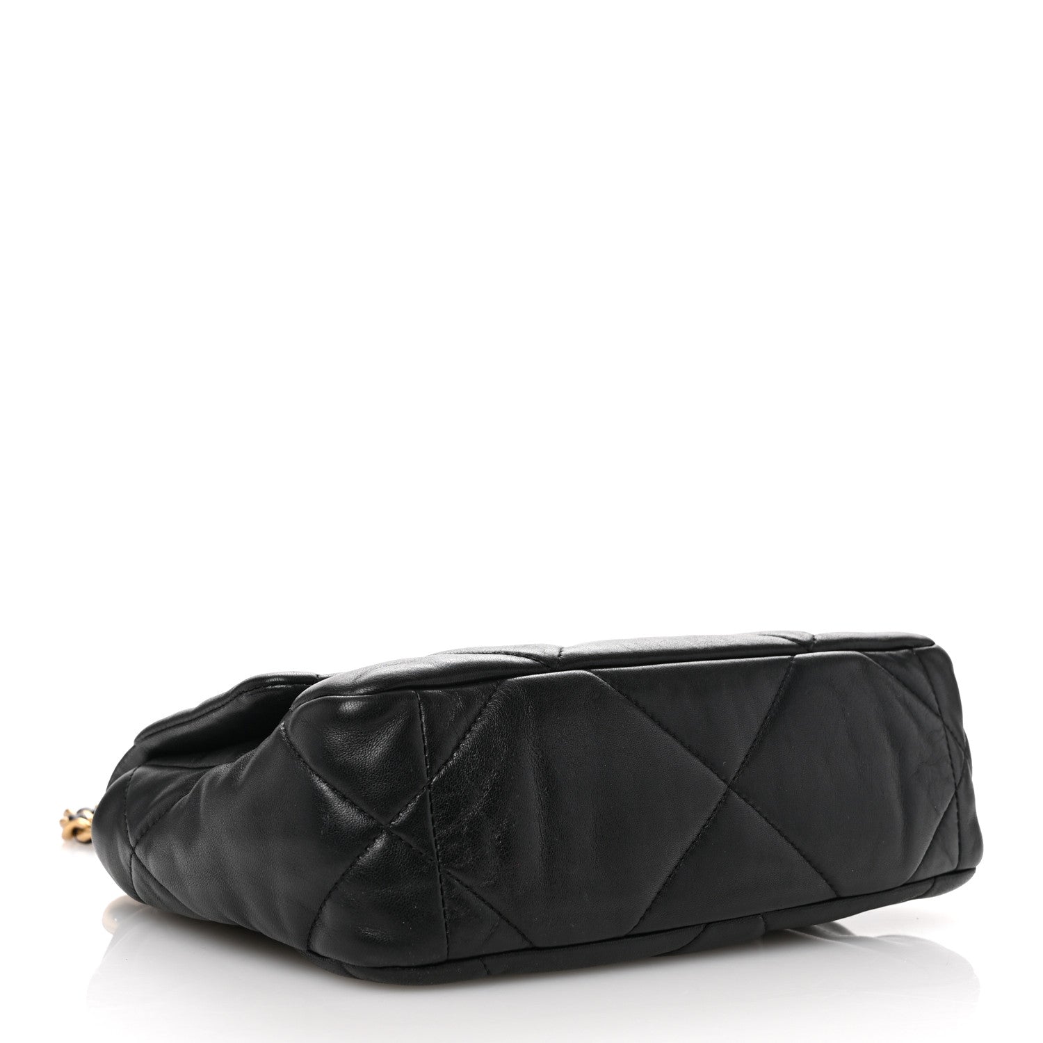 Chanel Lambskin Quilted Medium Chanel 19 Flap Black 4 of 10