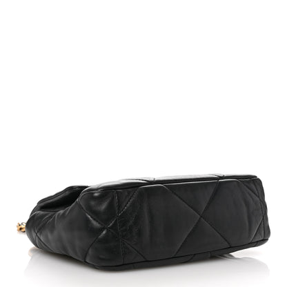 Chanel Lambskin Quilted Medium Chanel 19 Flap Black 4 of 10