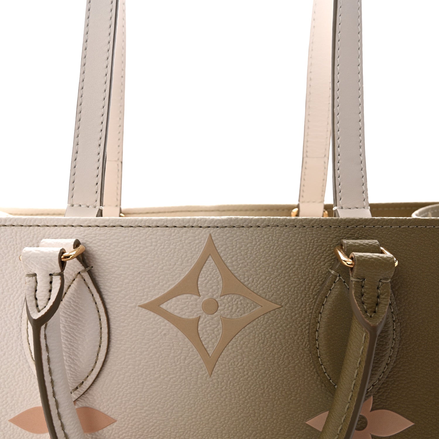 Louis Vuitton Monogram Giant Spring In The City Onthego MM Sunset Kaki 7 of 9
